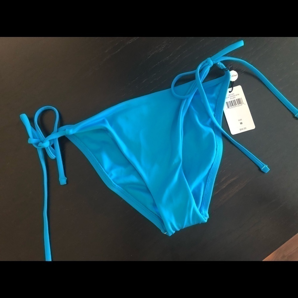 A. Che Teal Bikini Bottom New Size M